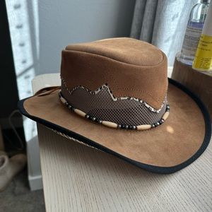 Cheetah Cowboy Hat